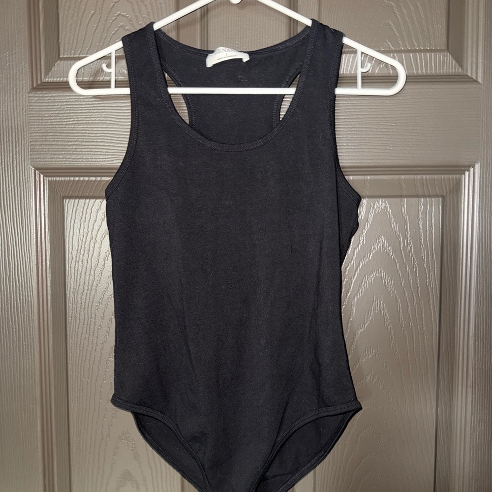 Zenana Outfitters Black Bodysuit